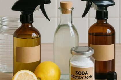 Jak zrobić naturalne środki czystości z prostych składników