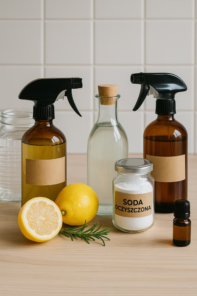 Jak zrobić naturalne środki czystości z prostych składników