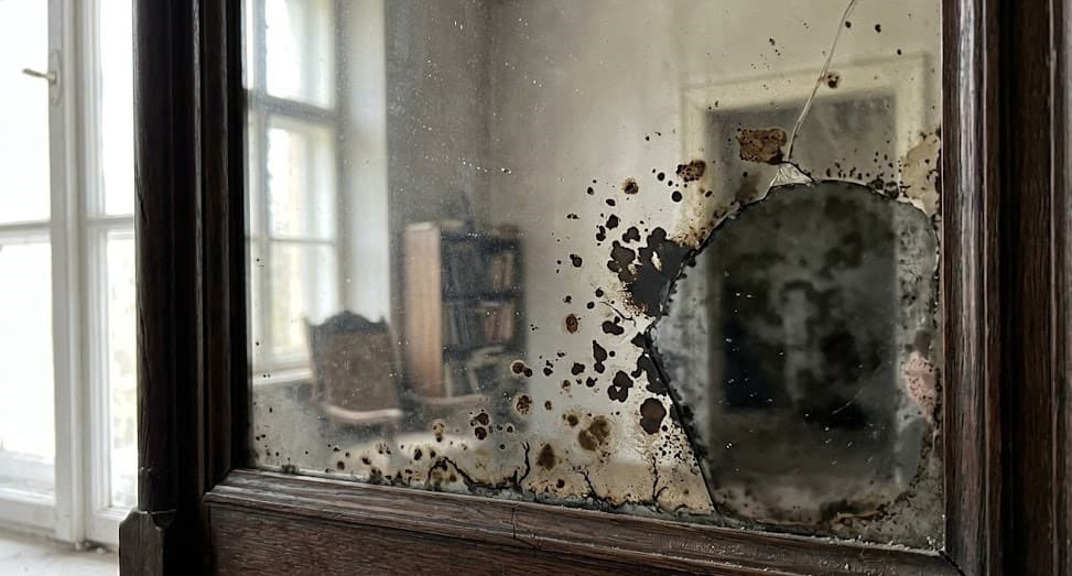 Dlaczego stare lustra ciemnieją Fizyka degradacji warstwy refleksyjnej